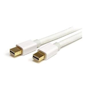STARTECH 1m 3 ft White Mini DisplayPort Cable M M-preview.jpg